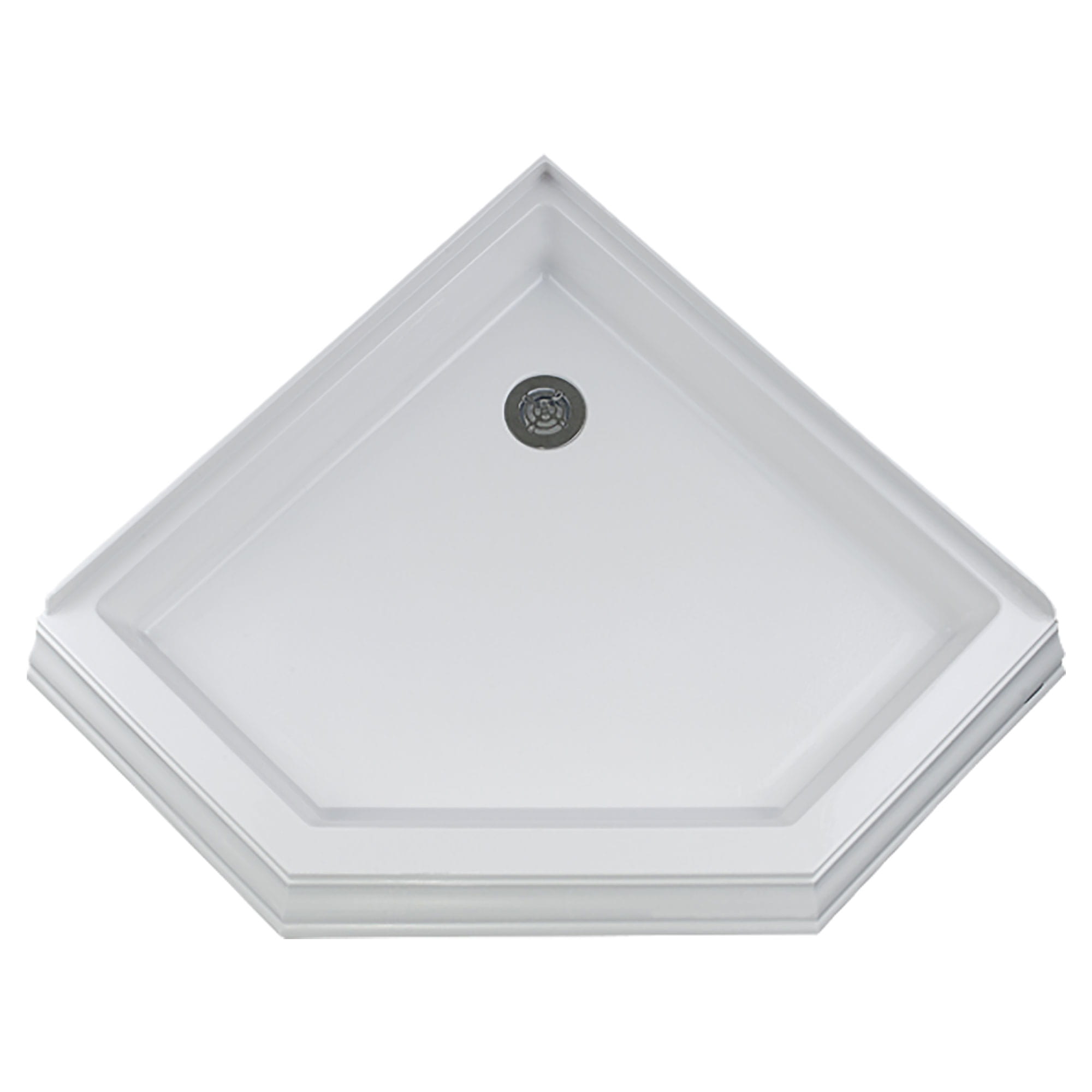 Town Square 38 Inch by 38 Inch Neo Angle Shower Base
